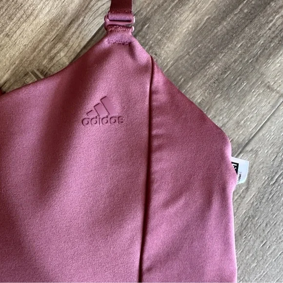 Adidas dusty pink rose athletic workout leggings set size large-2X - Picture 4 of 11